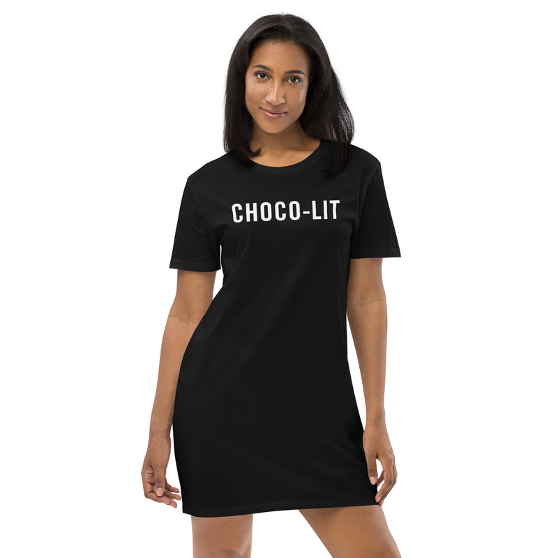 CHOCO LIT - Organic cotton t-shirt dress