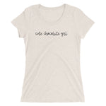 Cute Chocolate Girl Ladies' short sleeve t-shirt